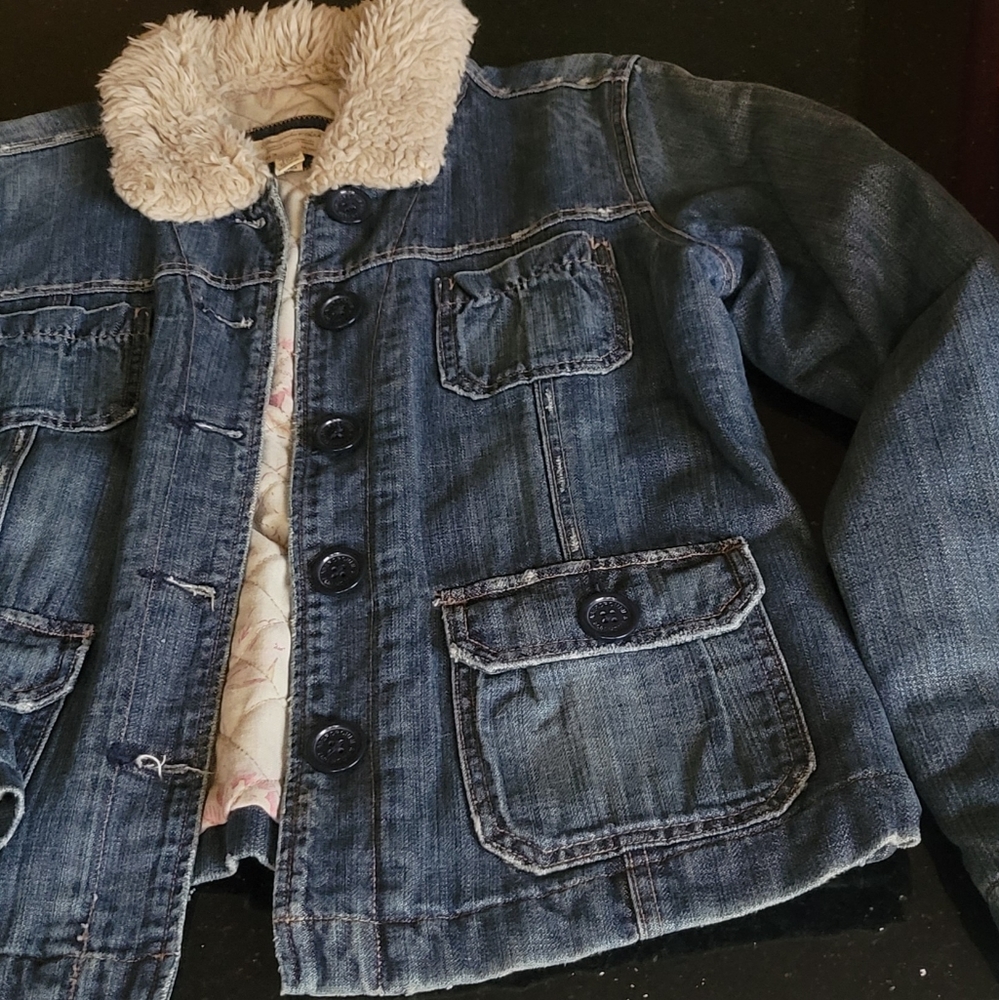 Women's Abercrombie & Fitch  Jean Jacket  Sz LG